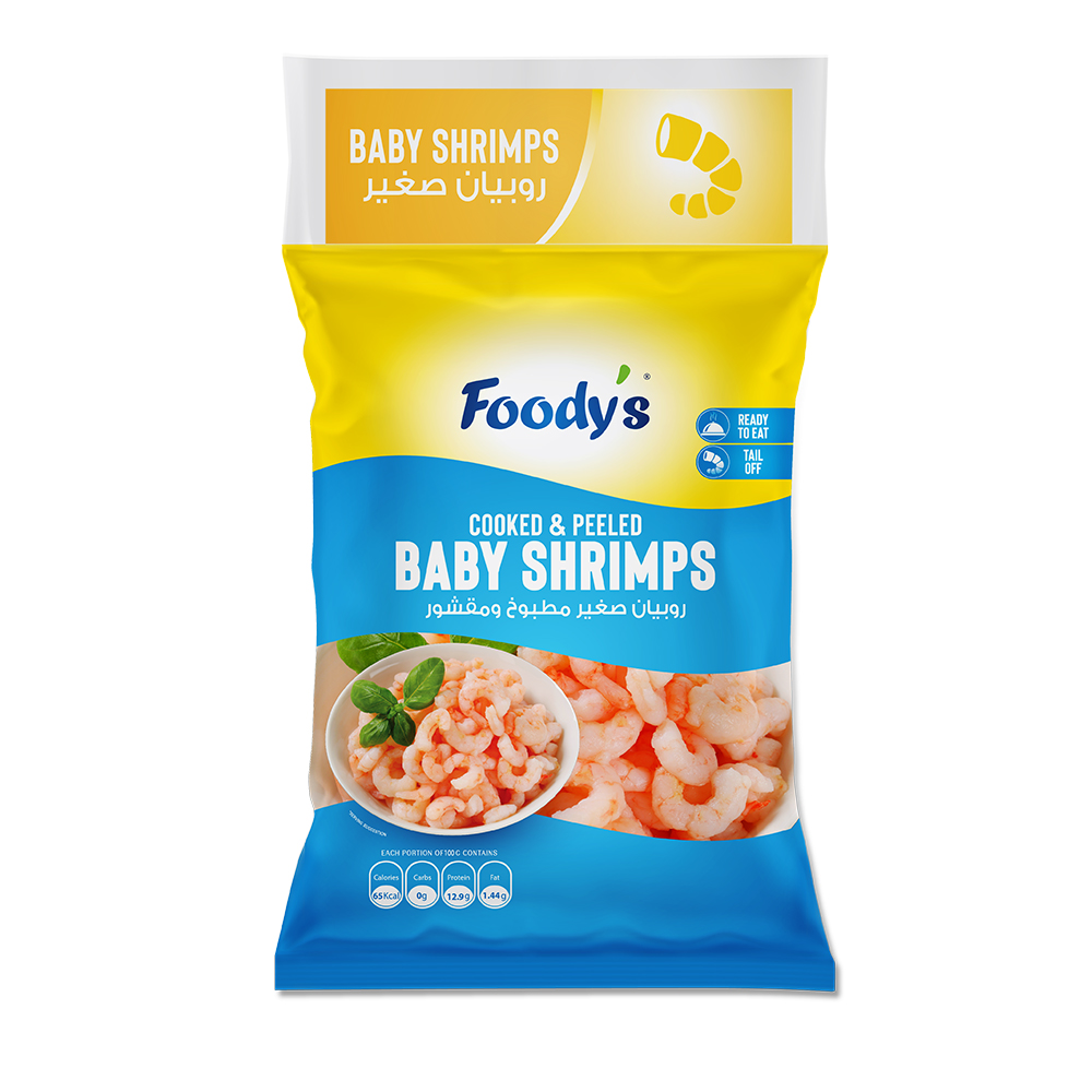 Foody's Food-Cooked & Peeled Baby Shrimps