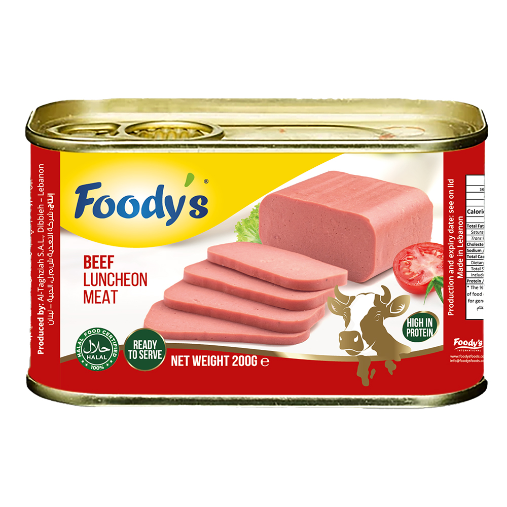 Foody's Food-Beef Luncheon Meat 