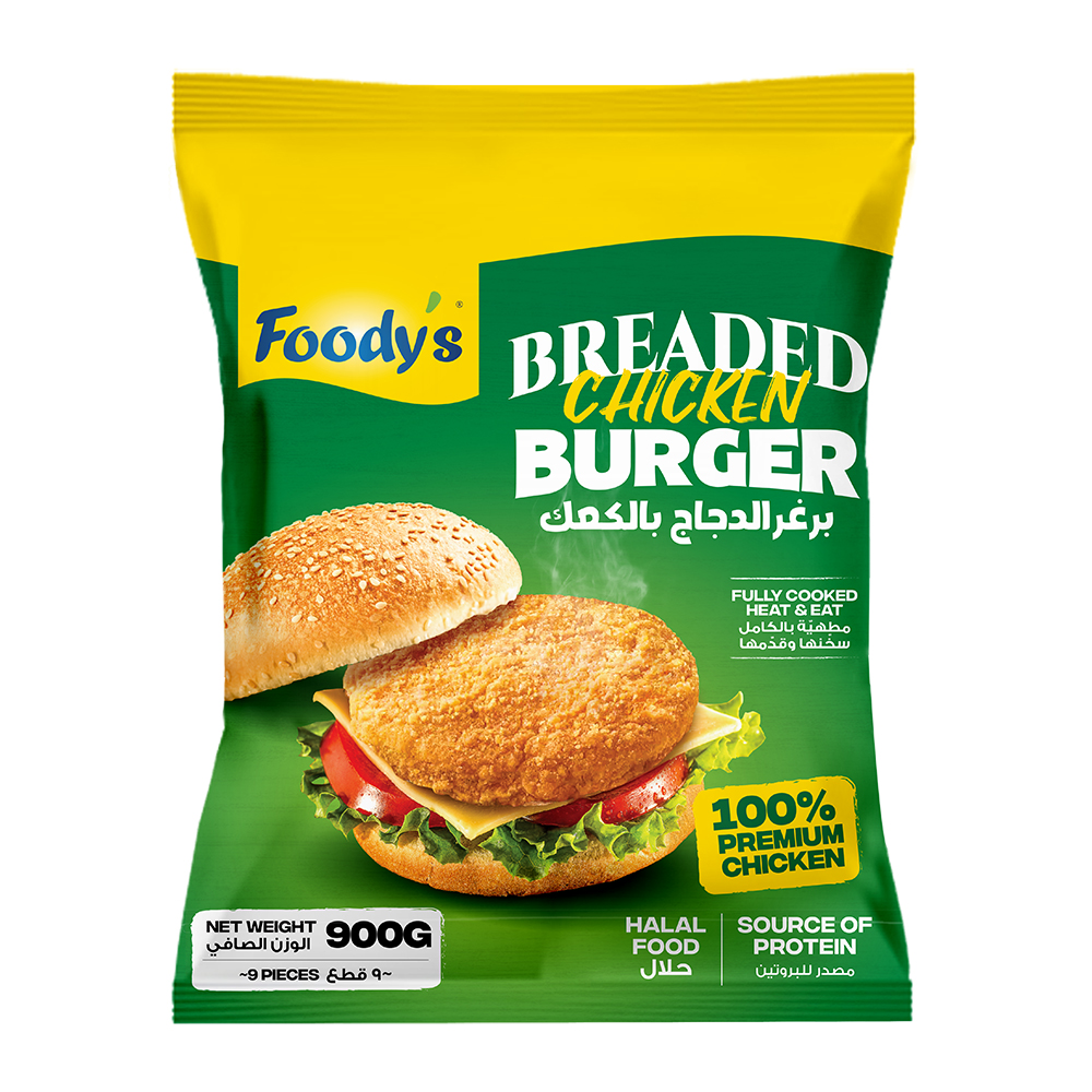 Foody's Food-Breaded Chicken Burger