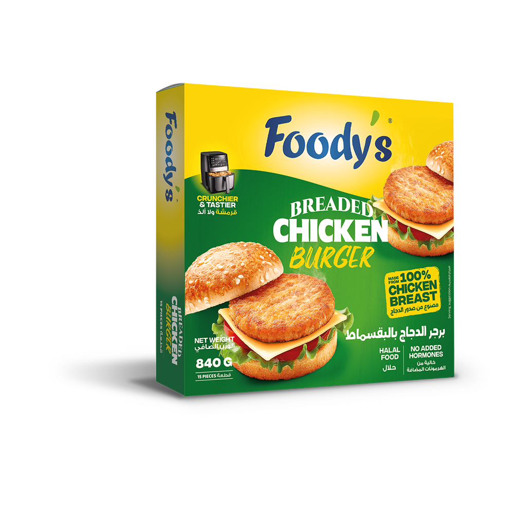 Foody's Food-Breaded Chicken Burger