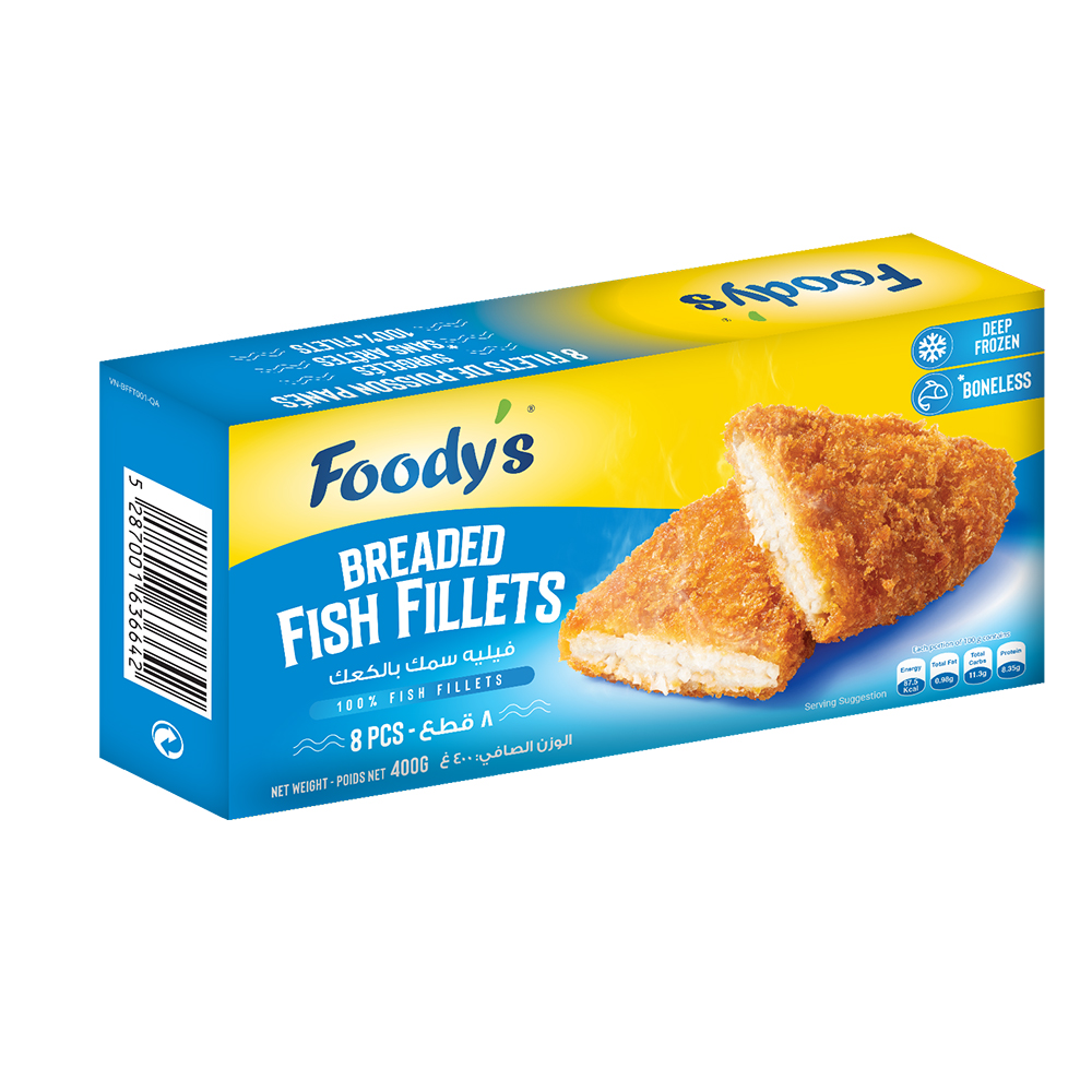 Foody's Food-Breaded Fish Fillets 