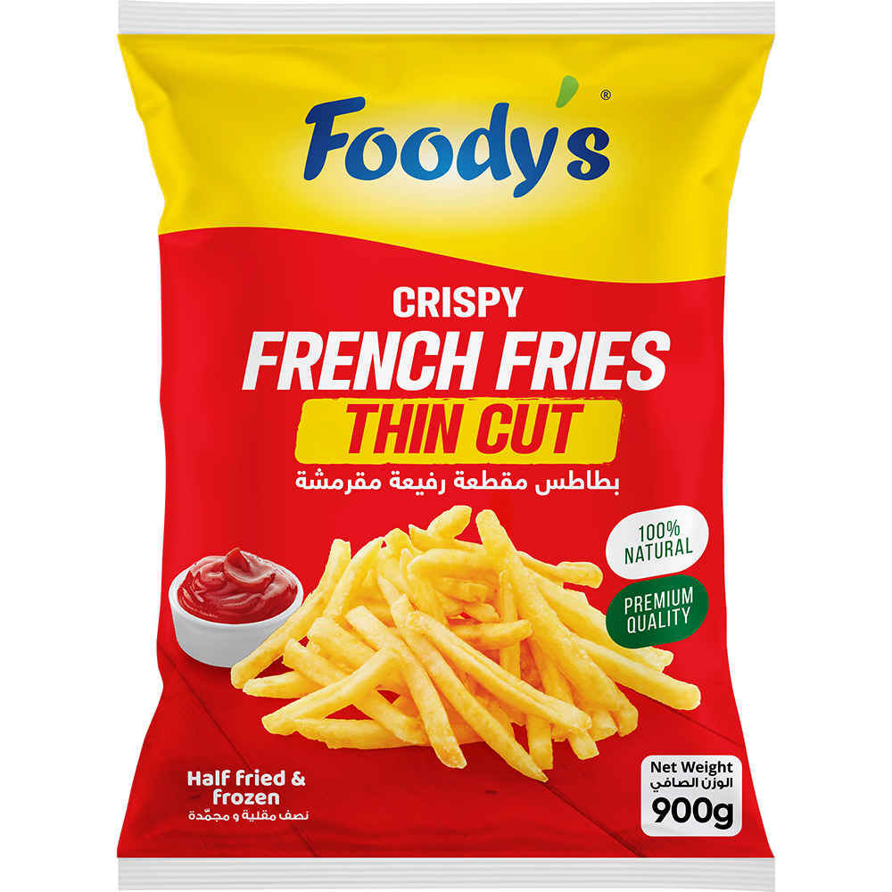 Foody's Food-French Fries Thin Cut (7*7)