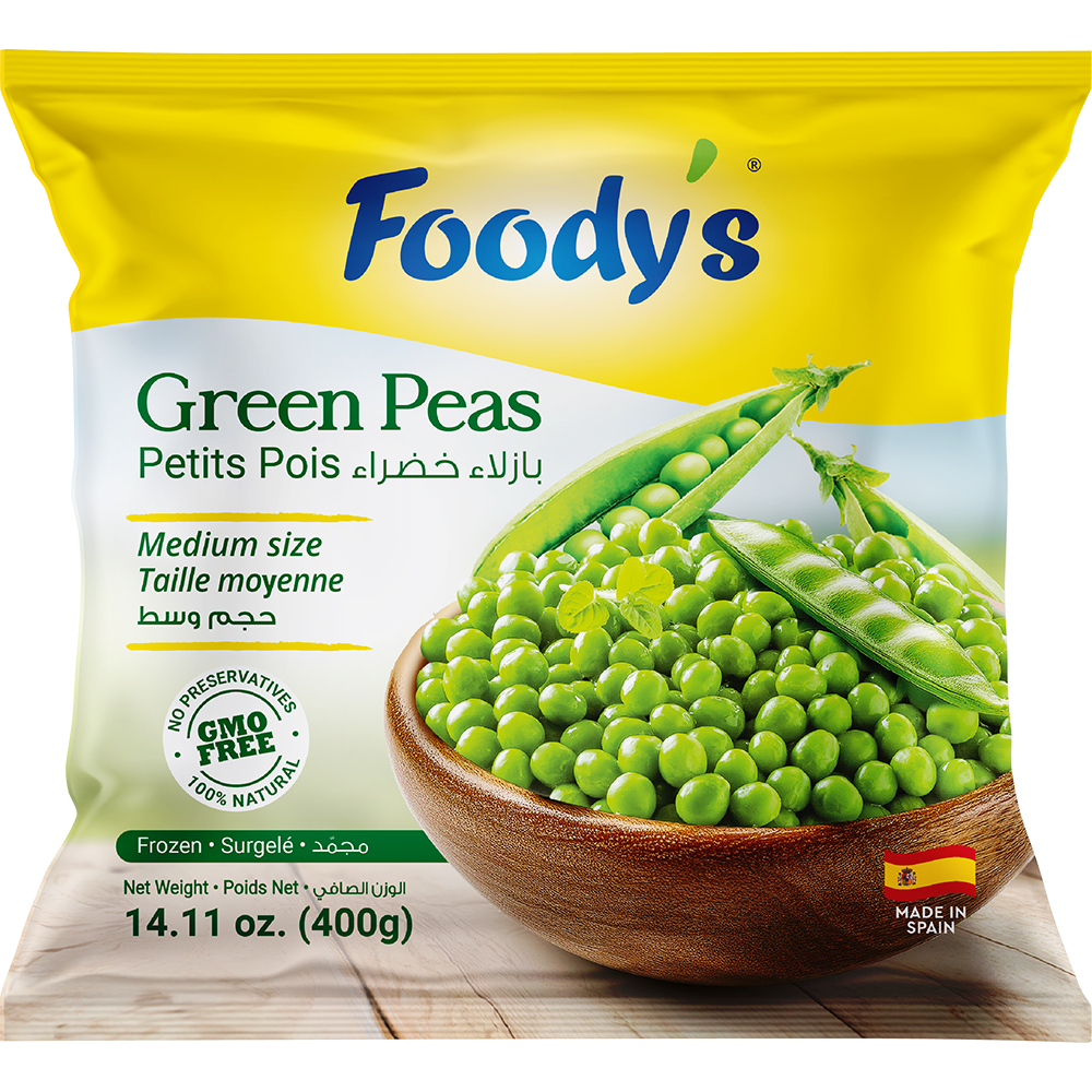 Foody's Food-Medium Green Peas
