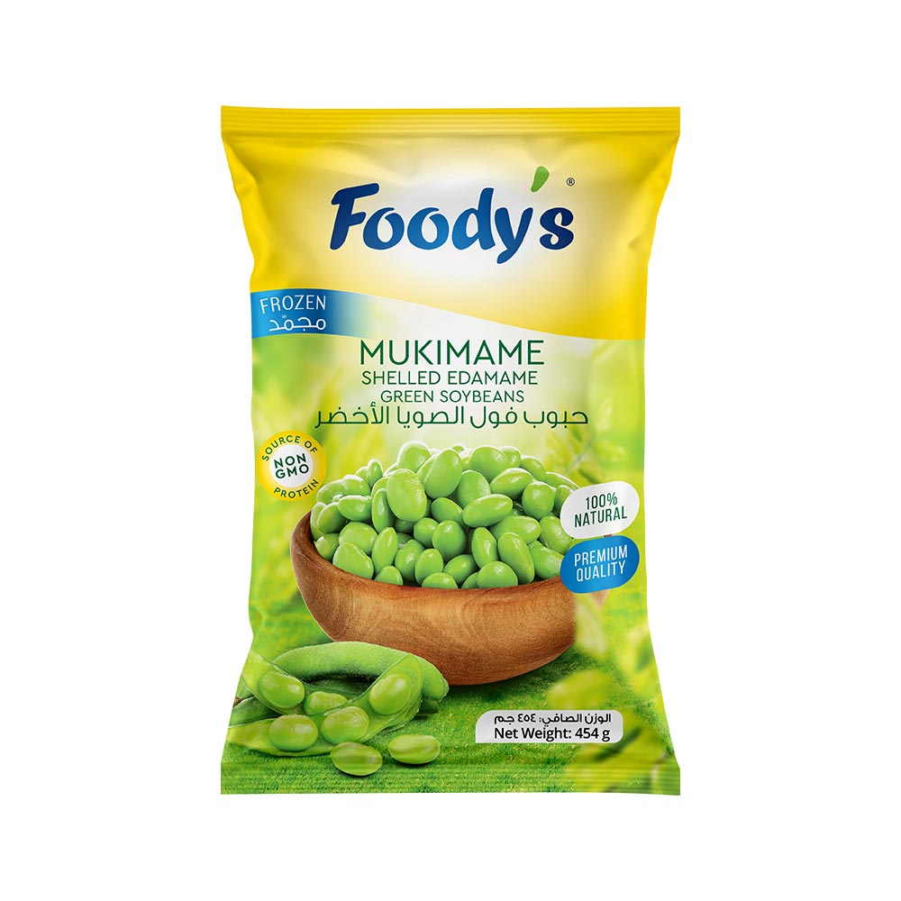 Foody's Food-Mukimame Shelled Edamame Green Soybeans