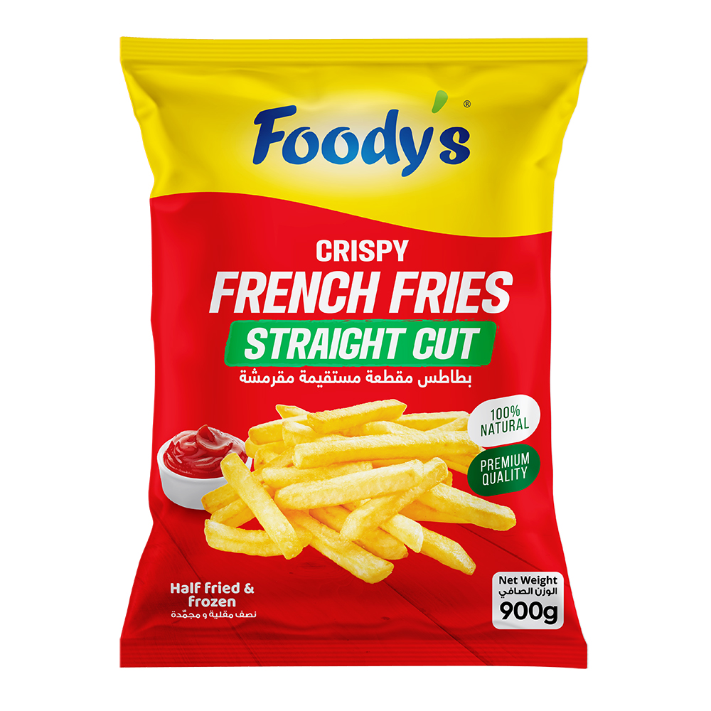 Foody's Food-French Fries Straight Cut (9*9)