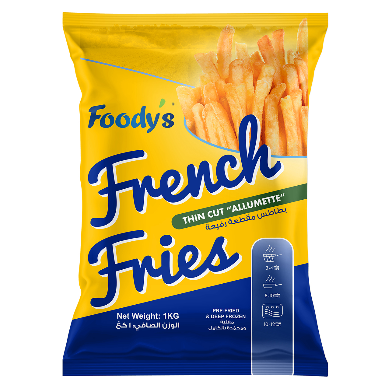 Foody's Food-French Fries Thin Cut