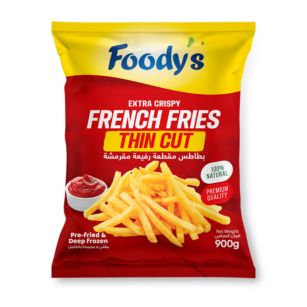Foody's Food-French Fries Thin Cut